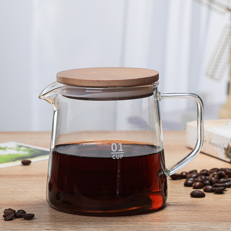 Glass coffee coffee pot