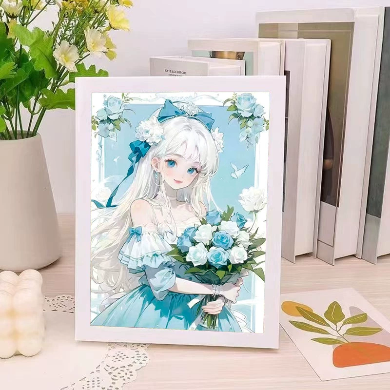 Набор для алмазной живописи Sanrio Kuromi, 17×22 см пластиковая рамка, набор для творчества DIY для детей