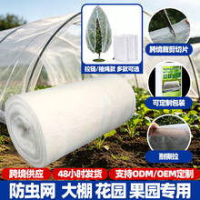 成卷防虫网加密可裁防鸟网蔬菜大棚果树专用保护网聚乙烯养殖围网