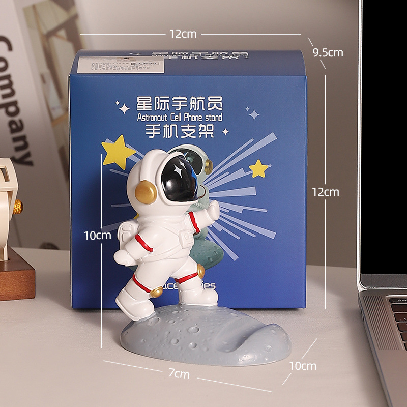우주 비행사 휴대폰 홀더 [한손 푸시]