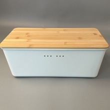 X型竹盖收纳篮带 PP化妆篮竹盖 家用竹盖收纳整理箱外贸出口 BSCI