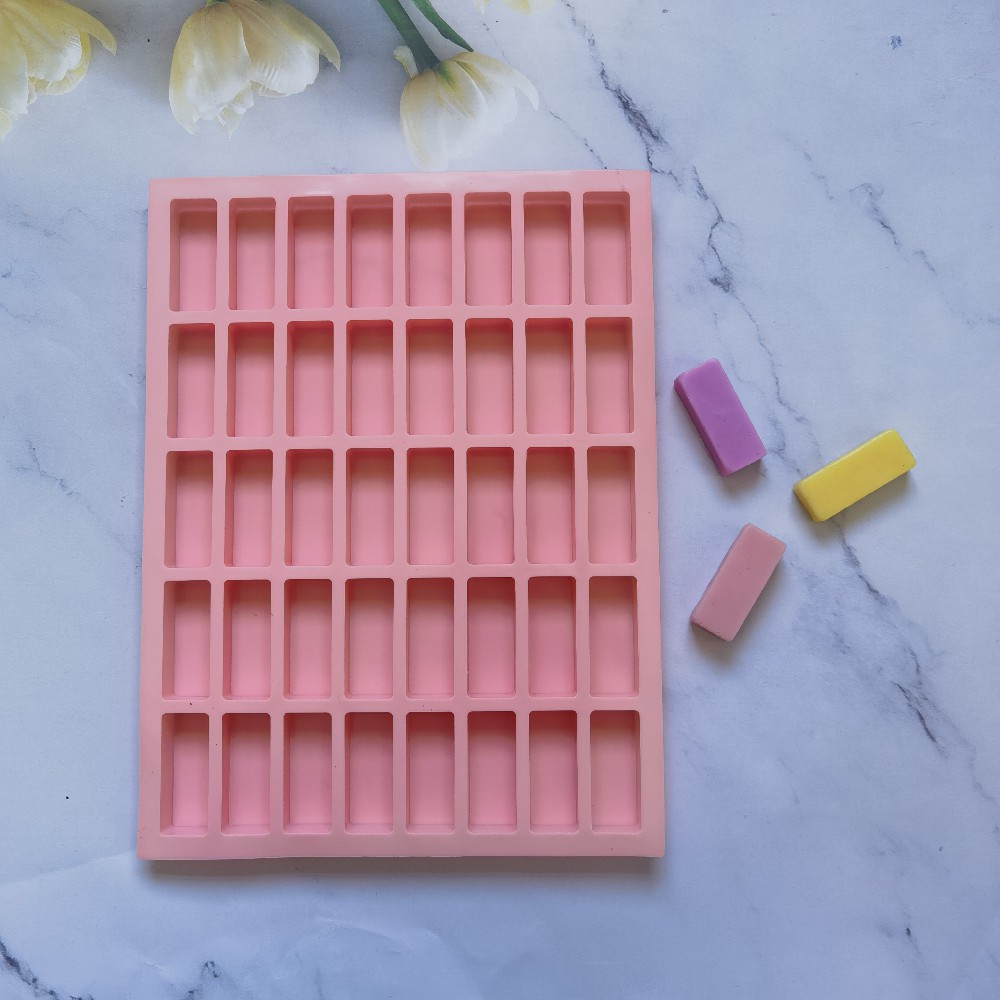 40 líneas de hielo 152 molde de silicona pastel helado pudín molde de postre jabón utensilios