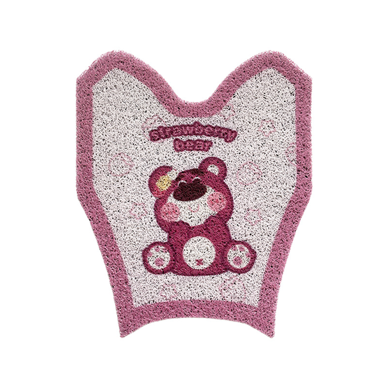 non-slip, thickened, Ninebot Electric vehicle foot mat - strawberry-bear