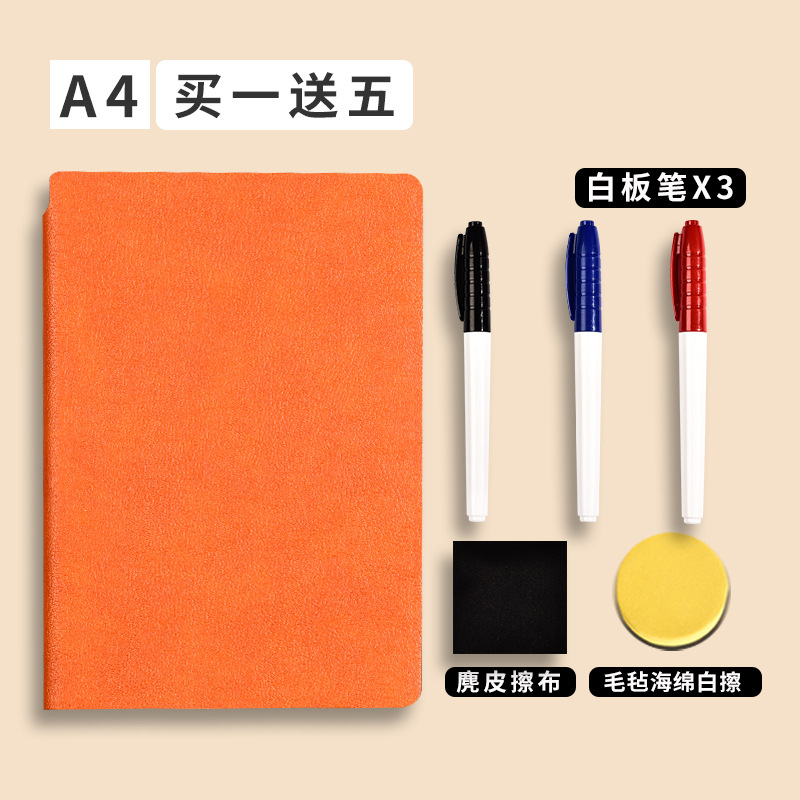 WordPad puede eliminar el tablero de escritura a mano A5 borrable, tablero de plan de oficina, pizarra de notas portátil, pizarra suave