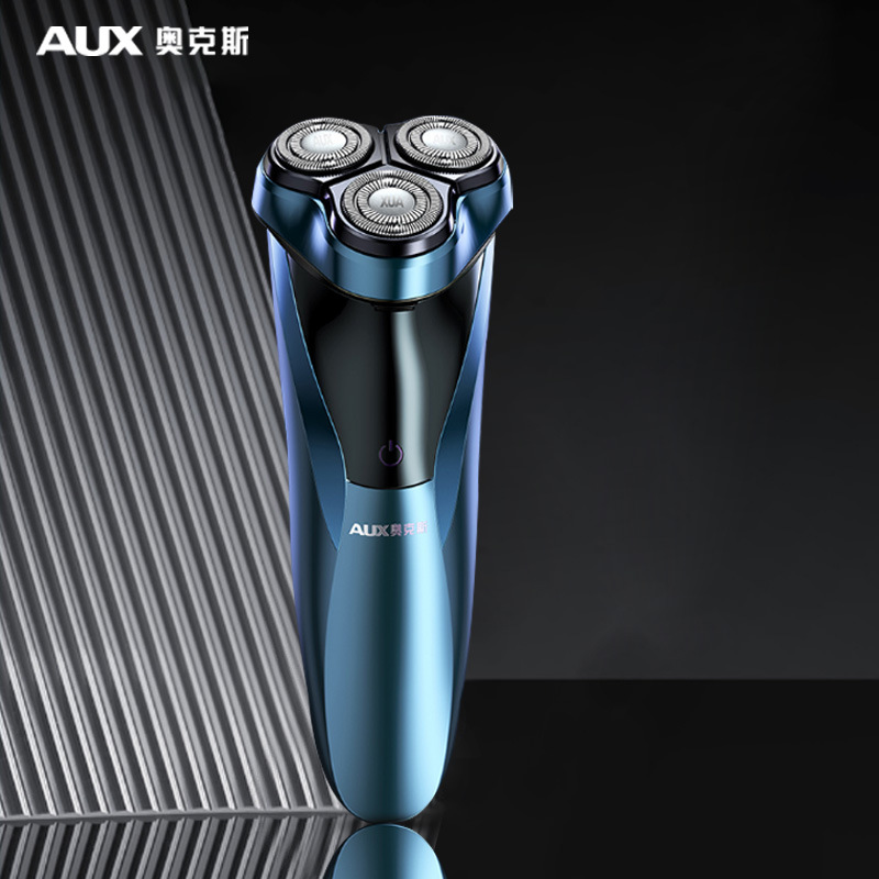 Oaks Electric Shaver Men's Shaver Full Body Washable Smart Rechargeable Travel Three-blade Beard Shaver