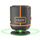 Inorm laser level 4-wire close distance ground instrument 360-degree green light high-precision small line instrument lithium battery