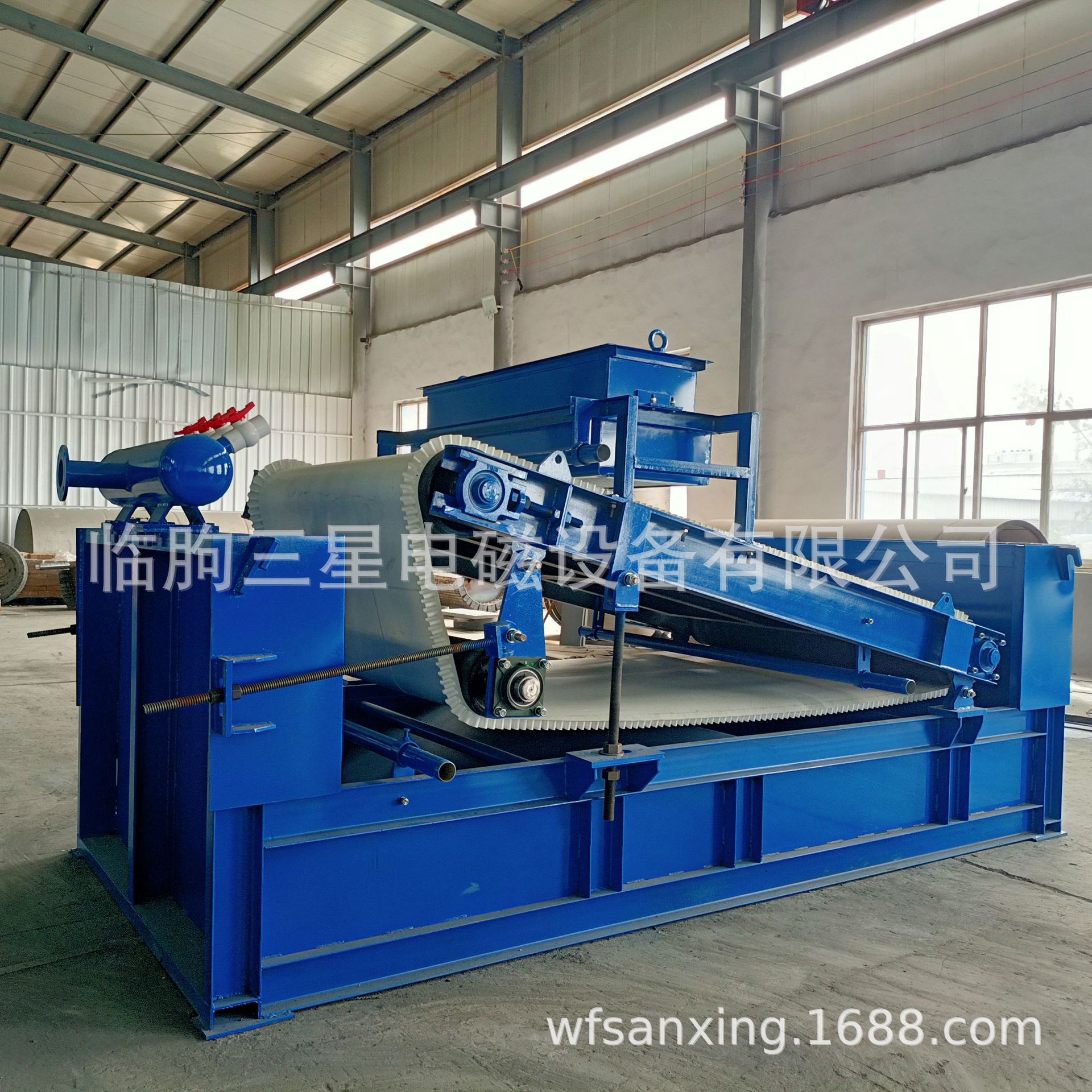 强磁平板磁选机 湿式重选机 石英砂钾钠长石非金属矿除铁提纯设备