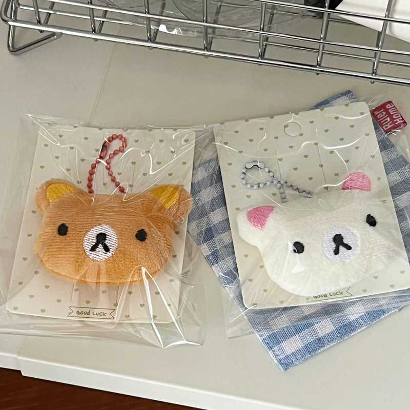 日本のリラックマかわいいぬいぐるみペンダント中世スタイル超かわいい学生バッグペンダント漫画ガールハートペンダント|undefined