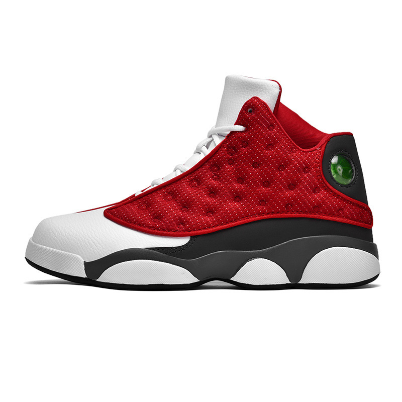 Aj13 Panda zapatos de hombre jóvenes estudiantes zapatillas de combate al aire libre zapatos de baloncesto pareja Zapatos altos Joe 13 zapatos de moda