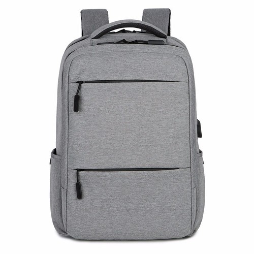 New Double Shoulder Bag for Men, Business Laptop Bag, Simple and Large Capacity Travel Backpack, Leisure Waterproof Backpack with USB