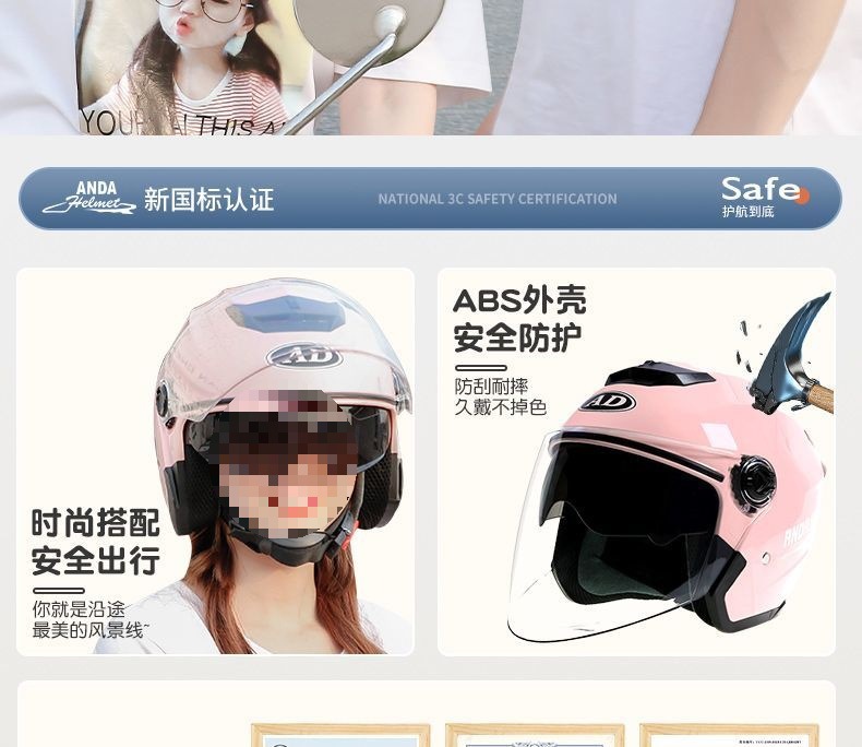 2025 New Electric Vehicle Helmet 3C Certified