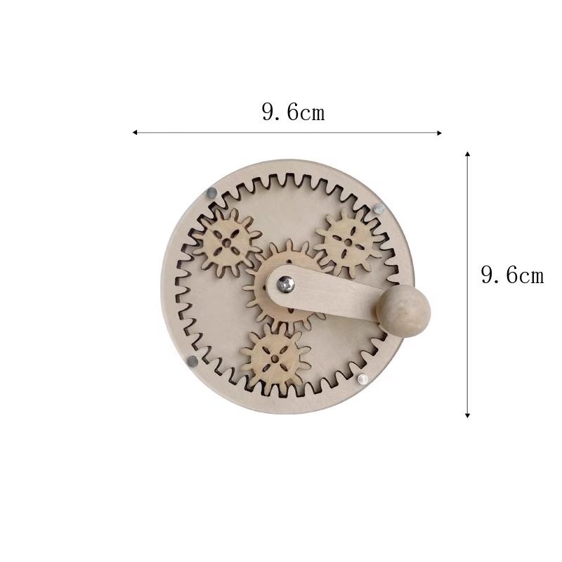 ɷɷbaşı 手摇齿轮原木色含背胶ɷɷbaşı