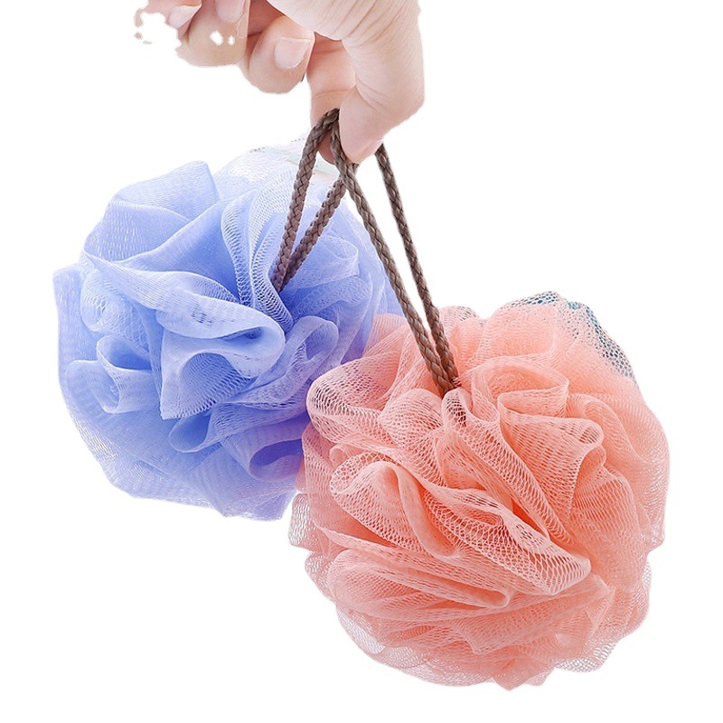 Toalla de baño grande lindo baño de espuma Bola de baño Baño no dispersos Bola de flores de baño en stock baño al por mayor Bola de flores