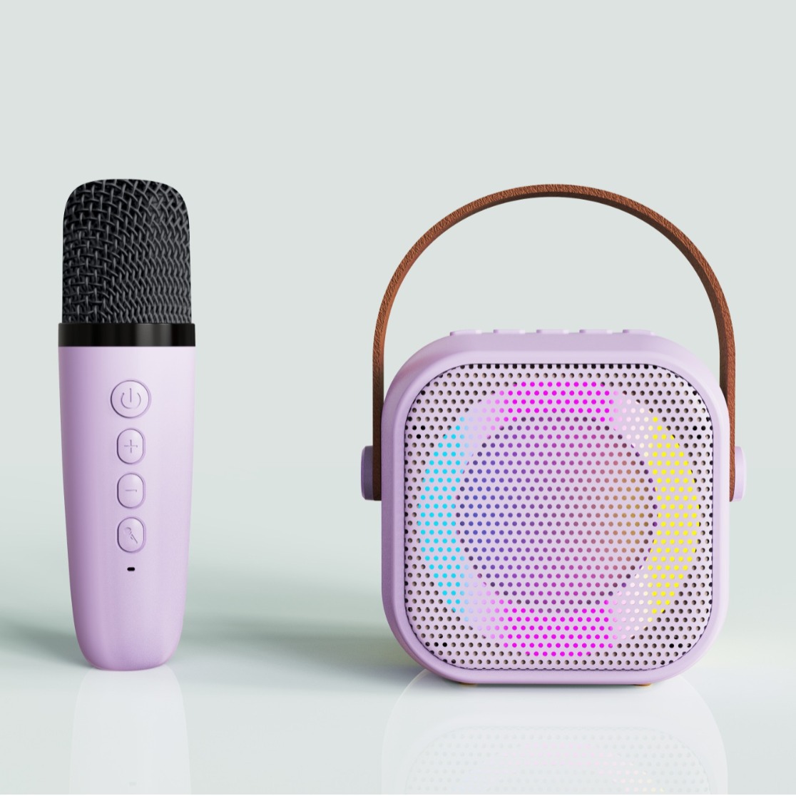 K29 color rosa Bluetooth audio al aire libre portátil mini micrófono inalámbrico karaoke audio micrófono traje transfronterizo al por mayor