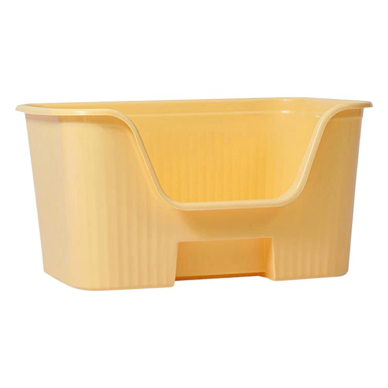 Новый котенок негабаритного кошачьего туалета с защитой от брызг интегрированный открытый кошачий Туалет толстый кошачий Туалет таз для кошек