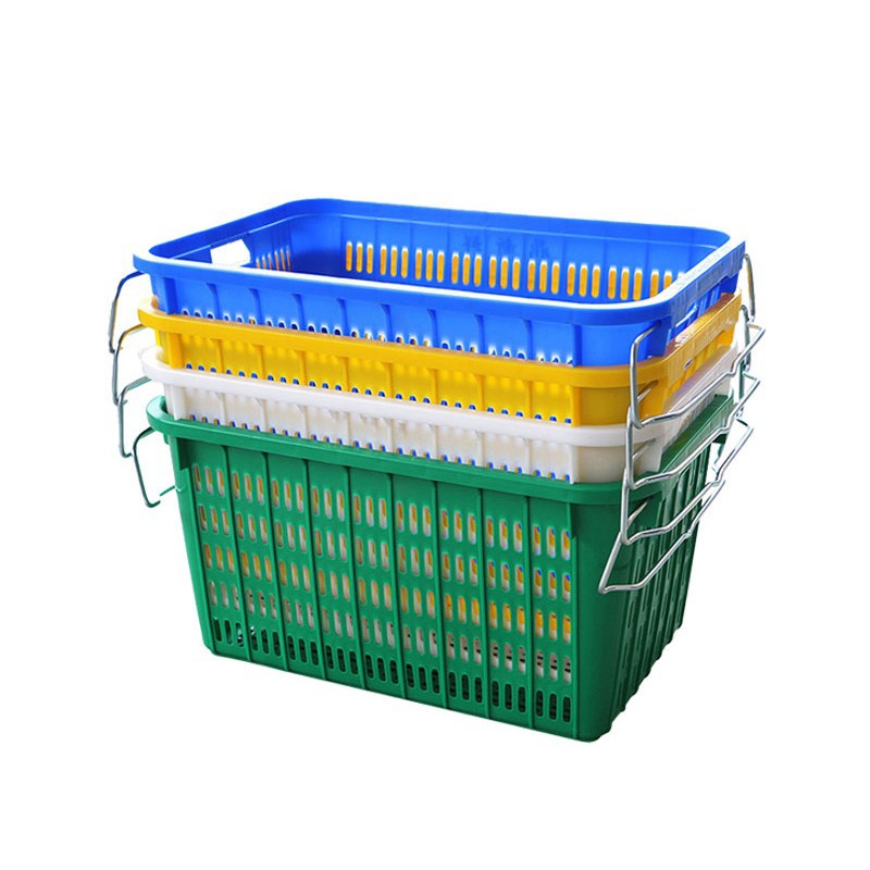 长方形加厚周转筐箱周转箱塑料周转筐水果蔬菜框塑料筐注塑