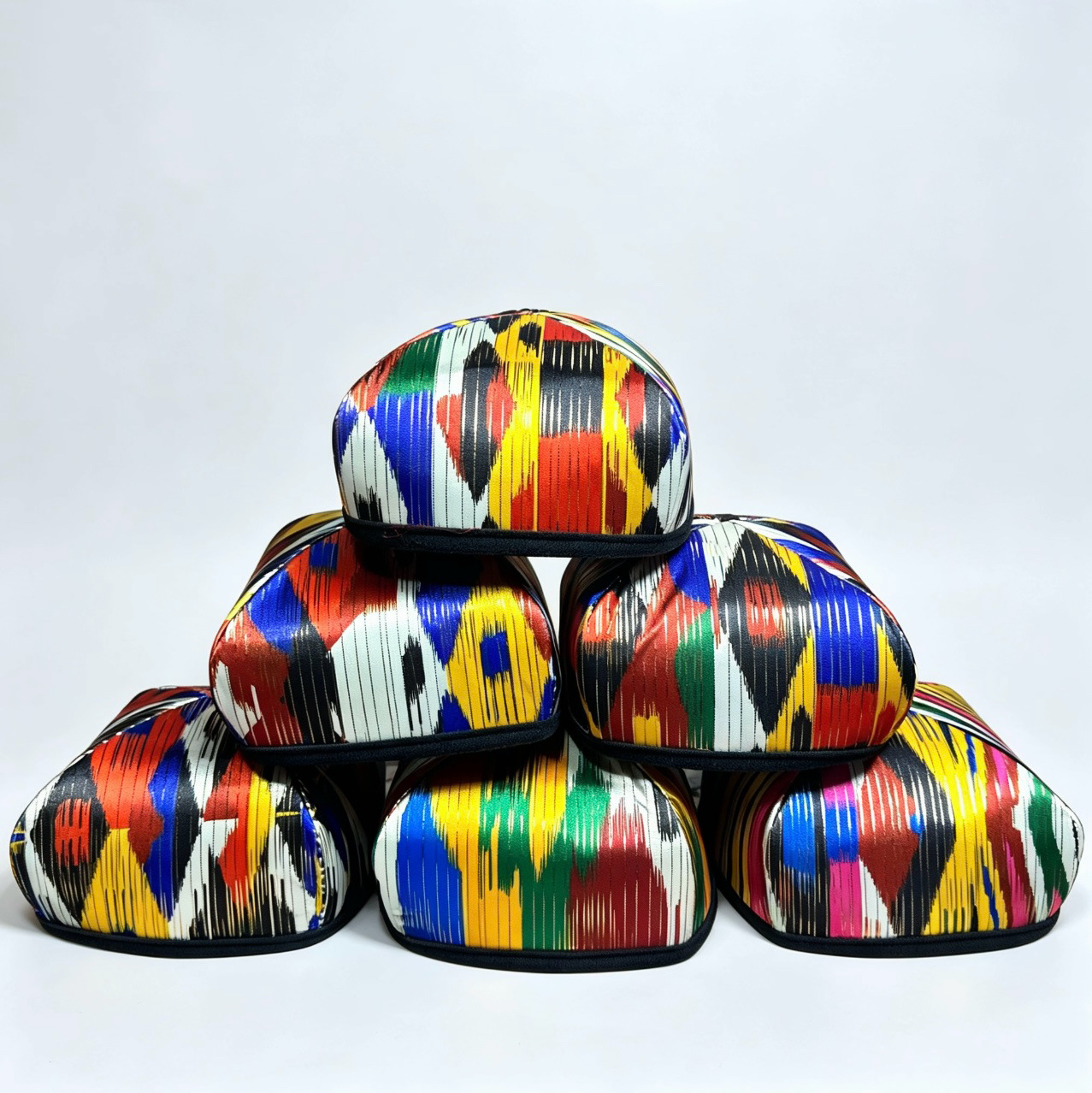 Xinjiang Ethnic Dance Hats, Four-Cornered Hats, Artistic Ethnic Style Hats, Uyghur Stage Performance Hats, Artistic Style