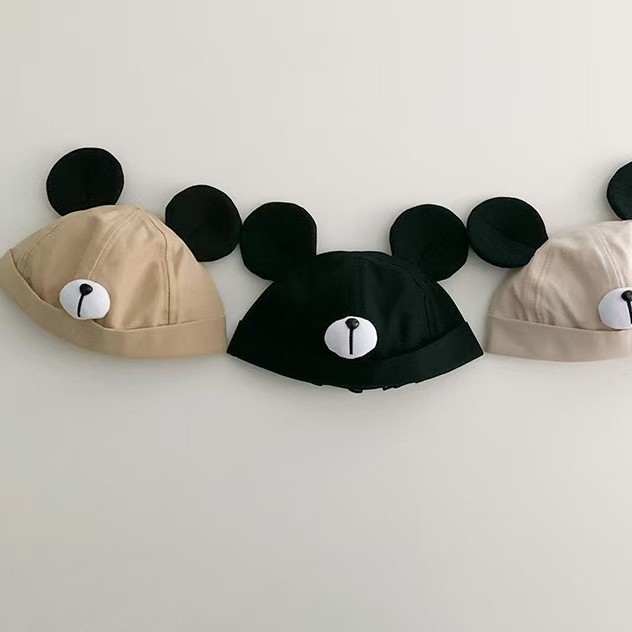Gorra de Patito para Bebé de Algodón con Protección Solar para Salidas y Aire Libre