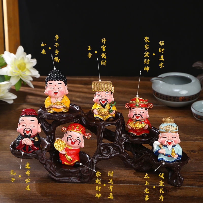 Six-way Shengjun + 수평 디스플레이 스탠드 - 완전한 세트