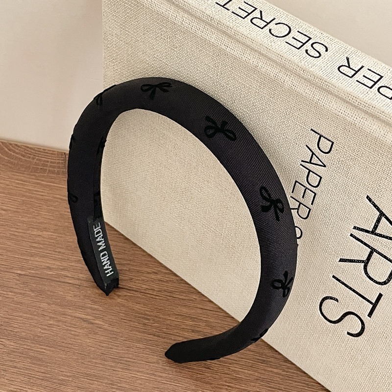 2025 nuevo arco gris bola de cabeza cabeza abrazadera de cabello de invierno otoño sensación de alto nivel detrás de la cabeza abrazadera de cabello mujer