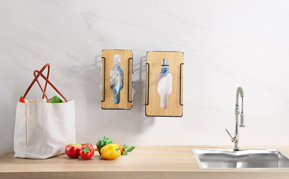 Trash Bag Holder Wall Mounted