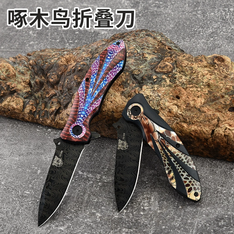 Folding sharp travel bearing, tactics pocket knife