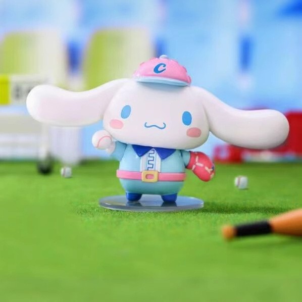 正版新品Sanrio characters夏日黑皮系列冲浪盲盒手办摆件批发礼|undefined