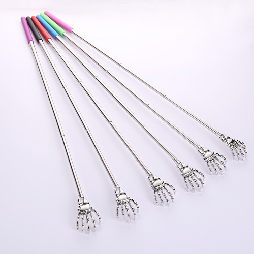 Ghost Hand Stainless Steel Telescopic Itch Scratching Massager Don't Ask for Help Old Manle Stainless Steel Itch Scratching Device