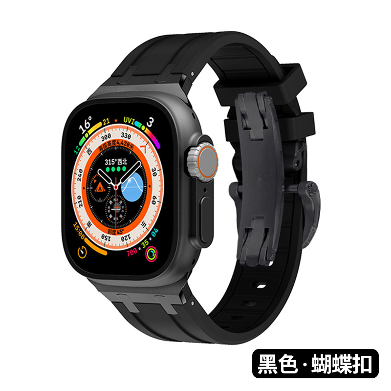 Para Apple iwatch Ultar Apple pulsera s987654 pulsera líquida pulsera de silicona pulsera S11