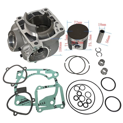 Ktm300 Xcw300 Exc300 silindr porşeni 55730138000 (08-16)