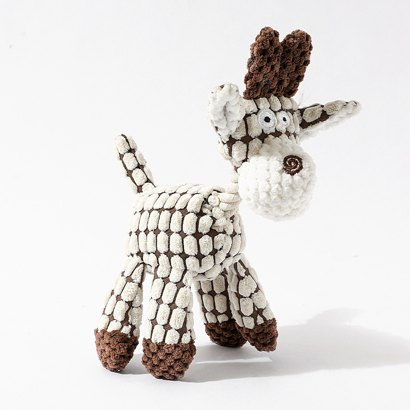 Juguetes para mascotas Juguetes para morder de perro Juguetes de sonido para morder burro divertido Juguetes de peluche para mascotas resistentes a morder