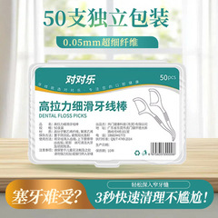 【卸売り】使い捨てのプラスチックのつまようじの線の高張力の細い滑りのつまようじの棒の携帯のつまようじの箱は歯の線を切ります。