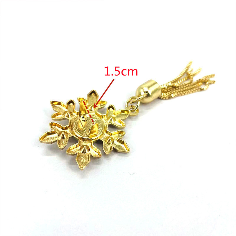 Flower Pattern Inlay Design Vintage Style Style Zinc Alloy Flower Bag Hardware