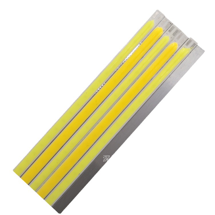 长条cob光源 LED灯珠 200*6mm DC12v暖光白色 光源 现货 条形