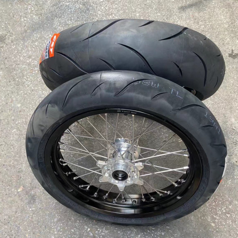 KEWS K16K23 Hengjian S7S6 modified widened 17-inch slick tire rims suitable for KTM EXC300