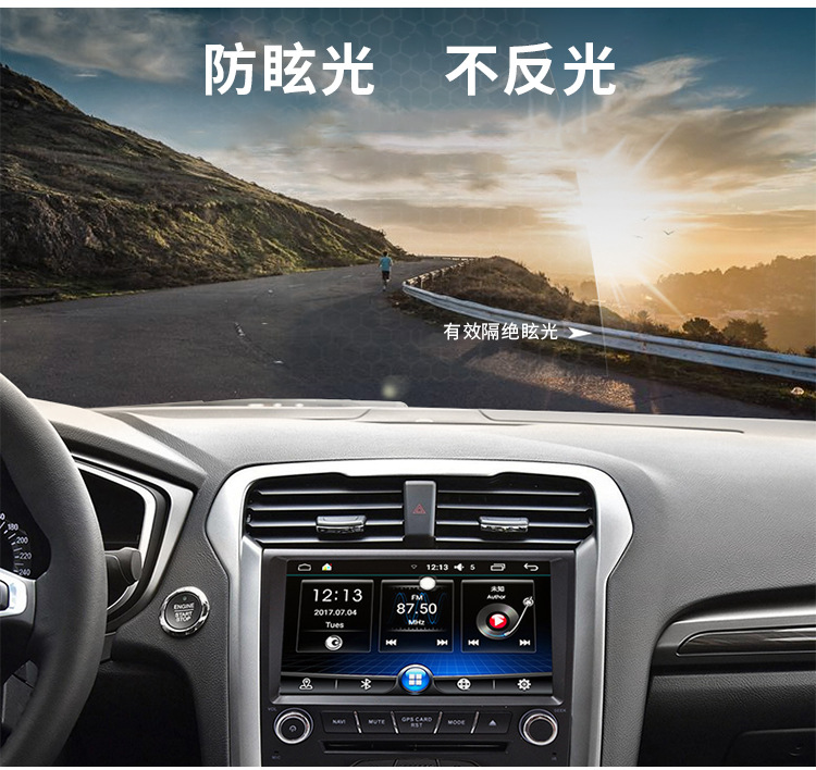 Car Exterior Glass Protective Film Kpu Hydrophobic 7Mil Glass Shield Armor Blocking Uv Windshield Film