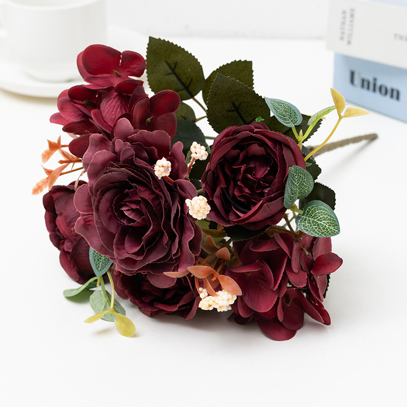 Simple Style Classic Style Flower Silk Flower Imitation Plants Artificial Flowers display picture 4