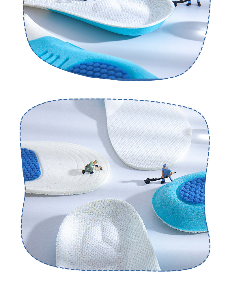 EVA Material Damping, Breathable Function Solid Color Pattern All Seasons Season Kid'S Gender Solid Color Shoe Accessories Eva Damping Breathable Sports Shoes All Seasons Insoles