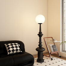 意大利复古装饰落地灯客厅沙发边卧室中古包豪斯设计师款罗马柱