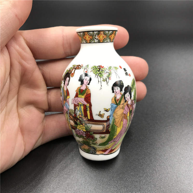 中国風陶磁器青花磁器花瓶冷蔵庫に記念品を貼った家庭装飾品ビジネスは老外ギフト磁石大を送る|undefined