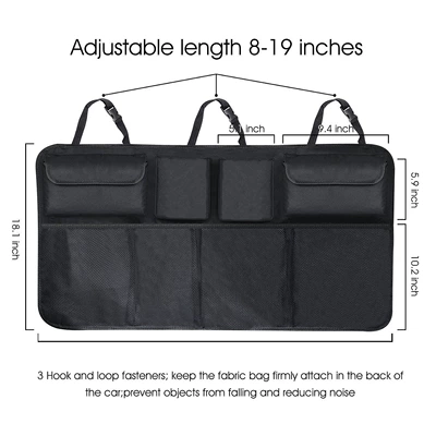 Oxford Cloth Car Trunk Car storage bag/box - 904626cmnet-bag-style