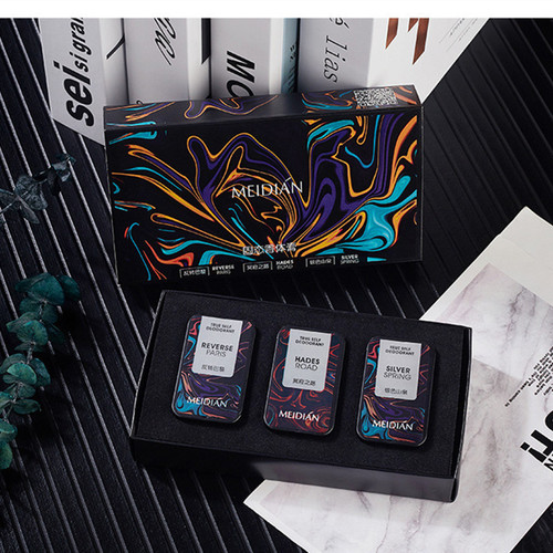 Couple's elegant solid-state fragrance locking balm men's long-lasting peach balm is fragrant, odorless, long-lasting and easy to carry