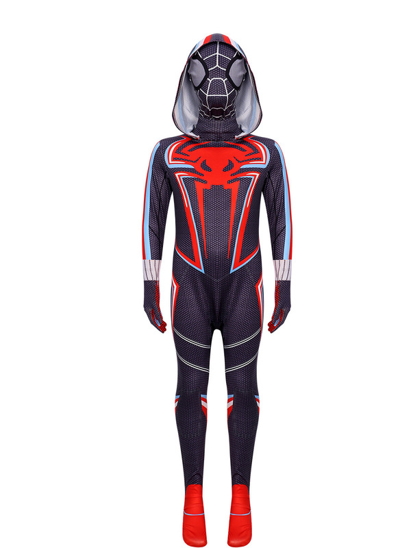 ハロウィンコス衣装黒子ヒョウジャンプスーツヘッドギアヴェノムスパイダーフルヒーローボディスーツグウェン|undefined