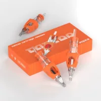 Хит продаж, универсальные иглы для татуировки с червоточиной, 20, набор игл из смешанной оранжевой кожи, иглы Сяань # 12. Трансграничный Amazon