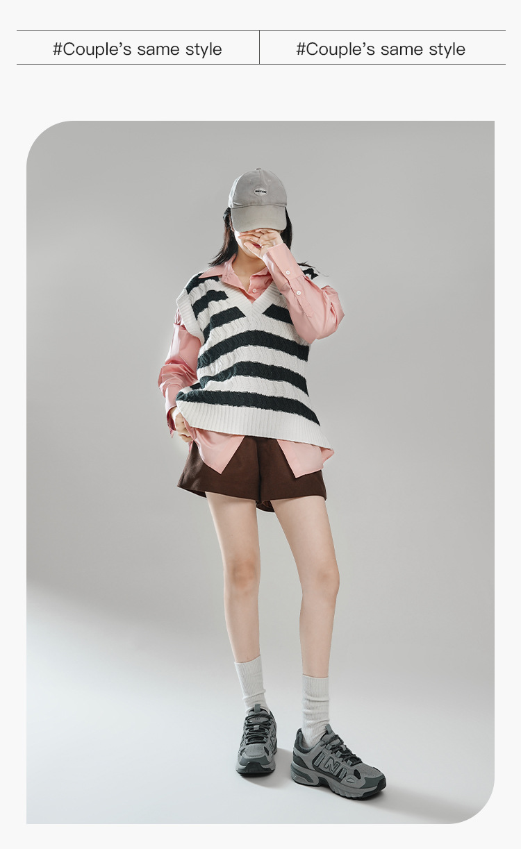 Giày sneaker nam đế dày phong cách thể thao thoáng khí — 589 Đen Trắng chi tiết 9