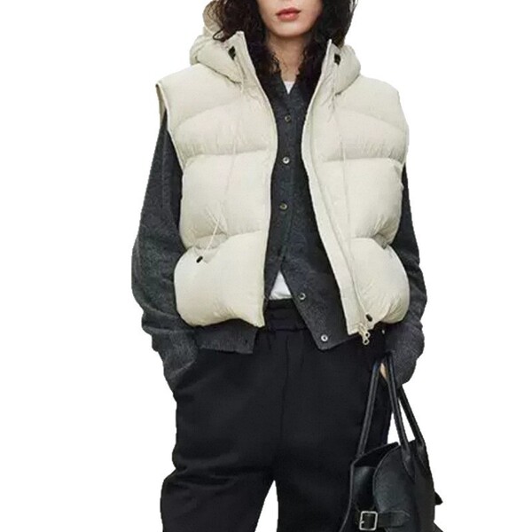 Vest with down