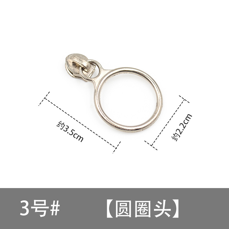 ジッパーヘッド3号5号8号10号卸売りスポットナイロン樹脂金属ファスナーファスナー|undefined