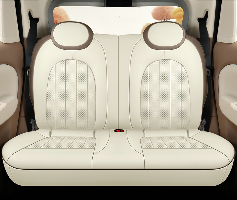 2025 four-generation Wuling Hongguang mini special car seat cover four-door fully enclosed cartoon leather seat cover