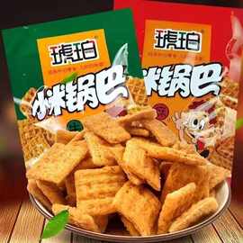 琥珀 小米锅巴 22g/袋（口味随机）经典怀旧休闲粗粮膨化零食