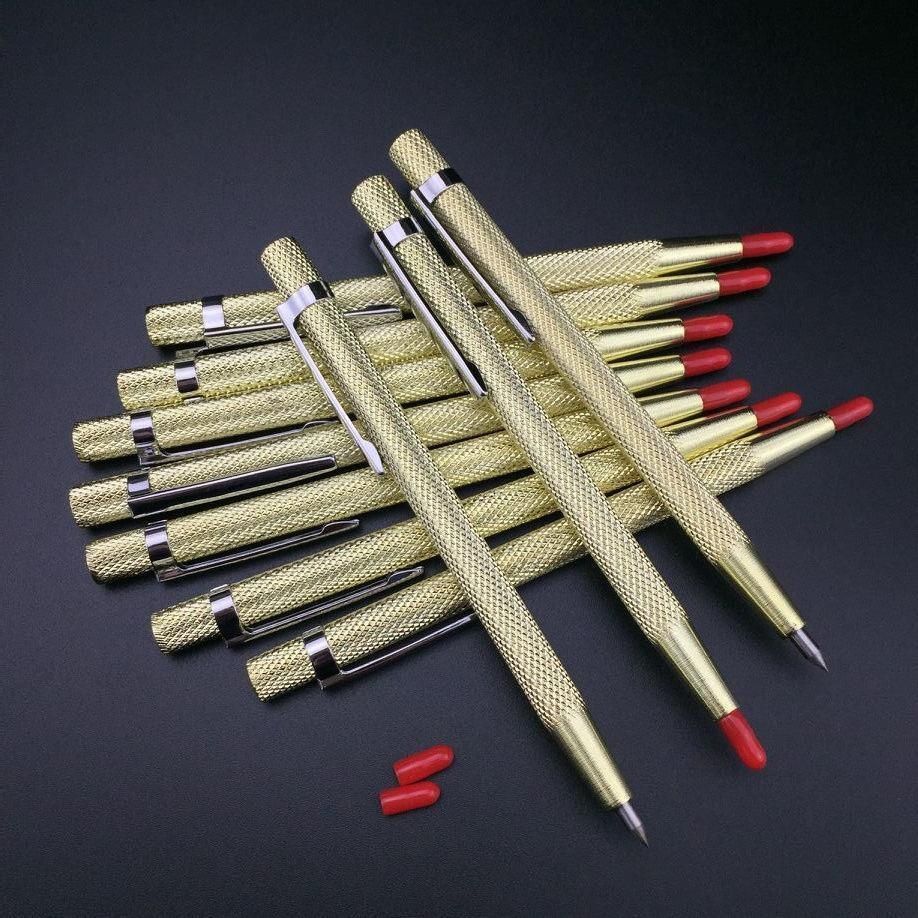 독일 수입 고경도 스크라이빙 바늘 타일 마킹 도구 배관공 마킹 도구 유리 타일 절단